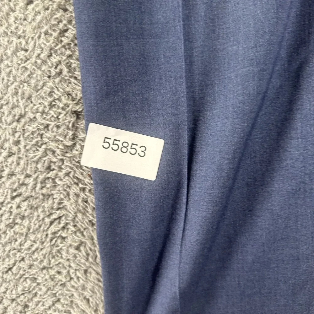 Peter Millar Pant Mens 32x29 Blue Wool Dress Straight Leg Business Preppy Formal
